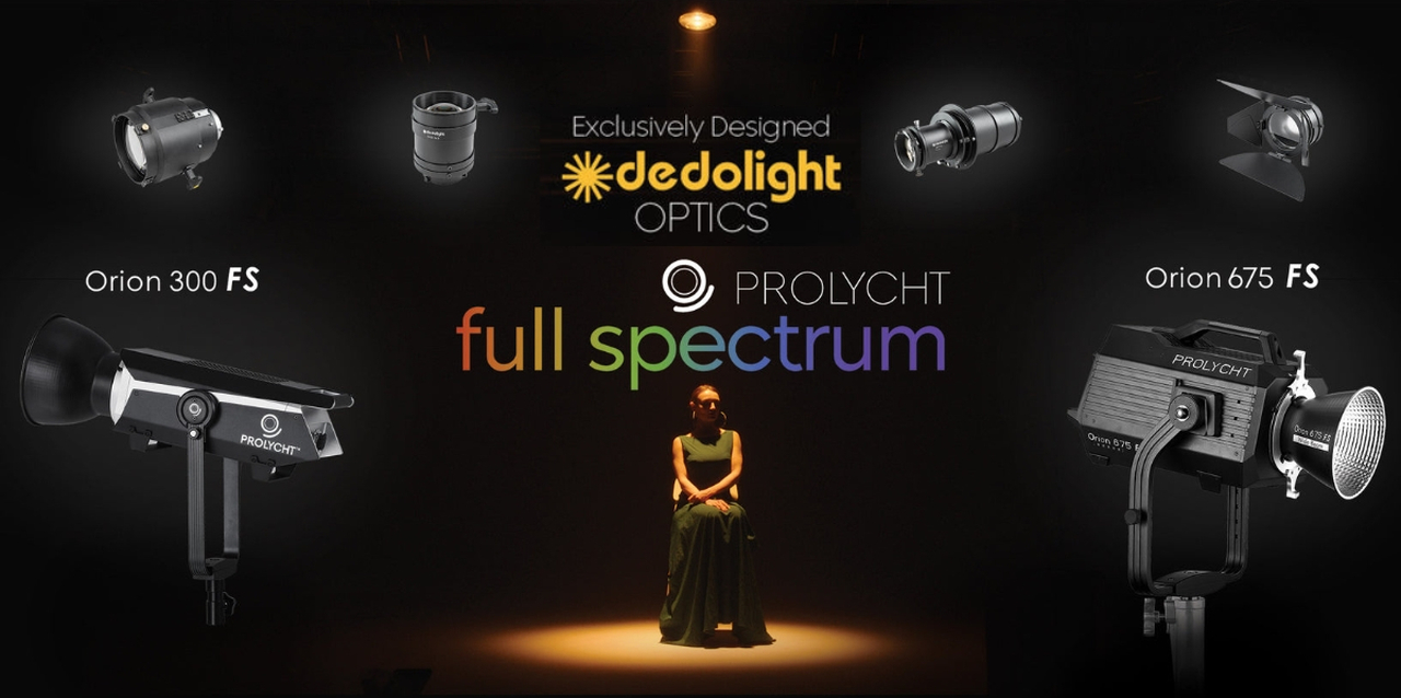 Dedolight optisk tilleggsutstyr for Prolycht rgbacl 1280