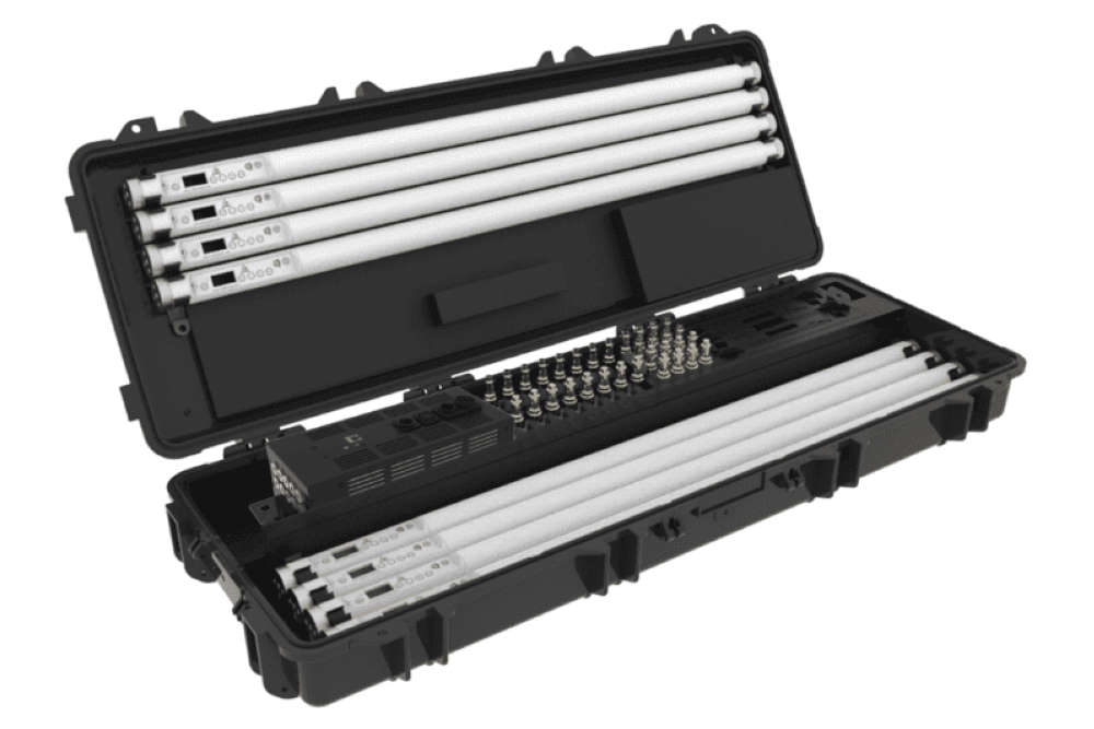 Astera Titan kit 8x LED lysrør i ladekoffert
