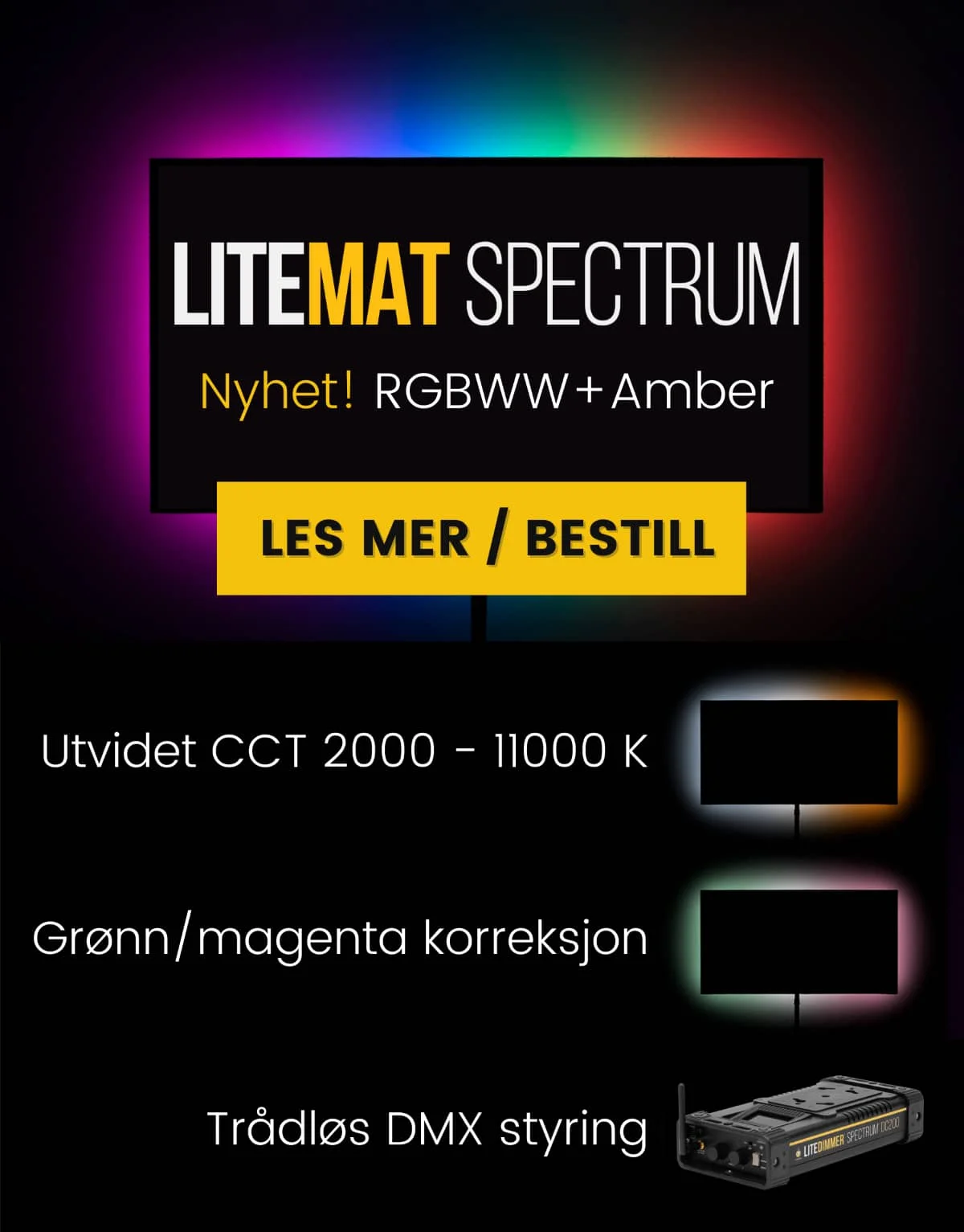 cinetek litemat spectrum banner responsiv