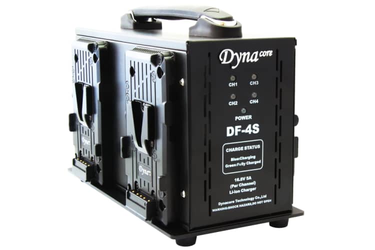 dynacore hurtiglader 4 vmount batterier df 4s