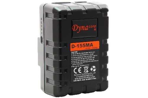 dynacore mini d 155ma gold mount batteri